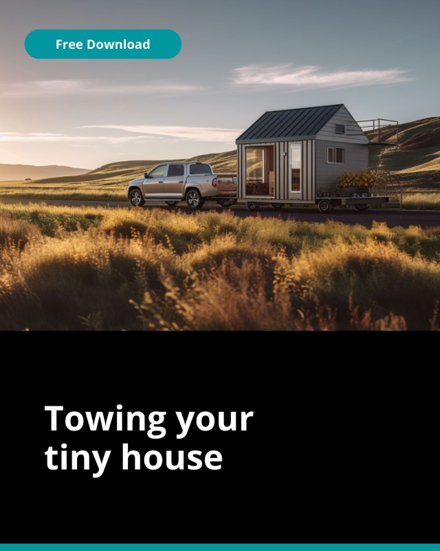 Towing your tiny house 