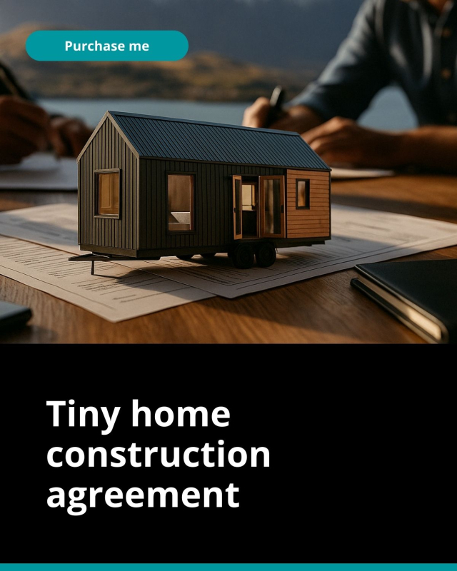 Tiny Home Construction Agreement